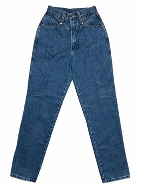 Vintage Y2K Rocky Mountain Rockies High Waisted Denim Jeans Western Boho Size 8